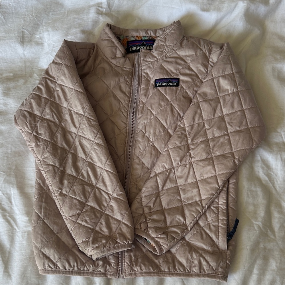 Patagonia Kids Quilted Puffer Jacket - Light purple